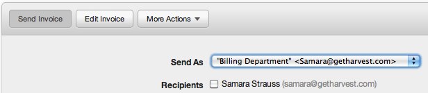 Send-As Address
